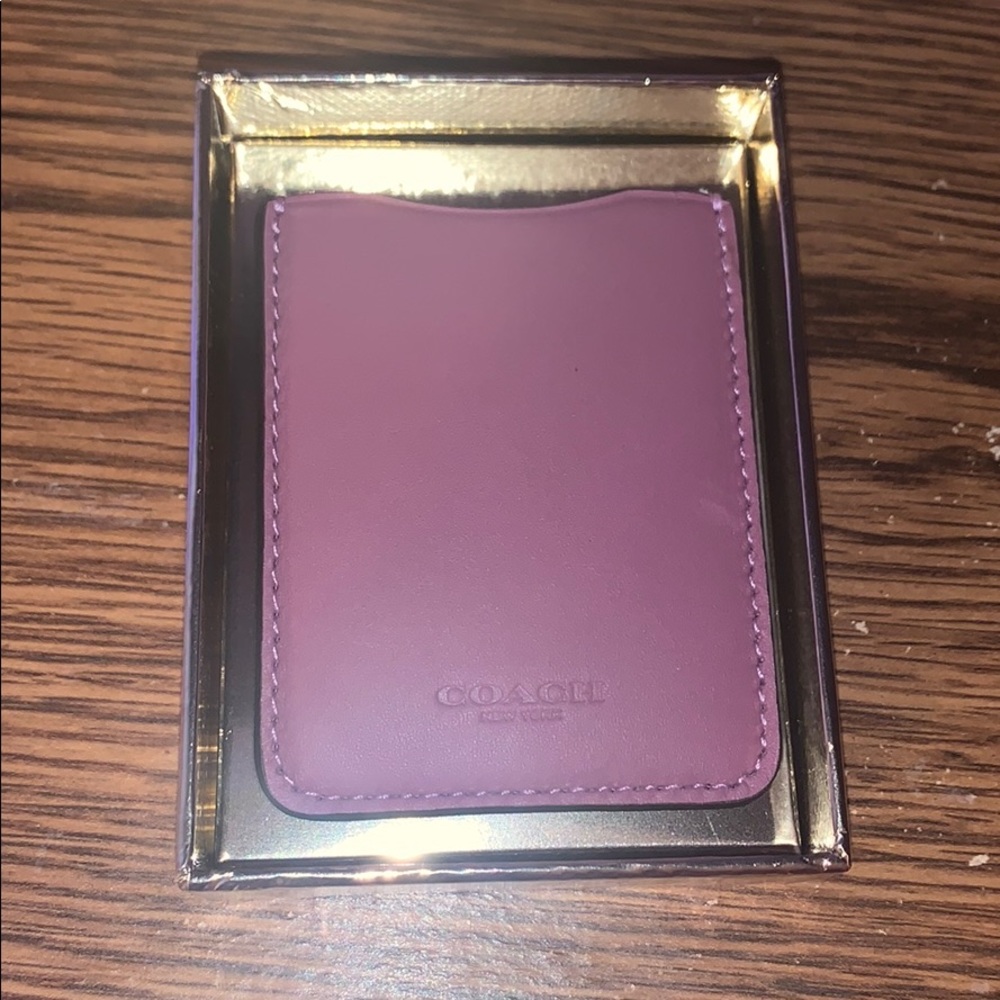 COACH Phone Pocket Sticker